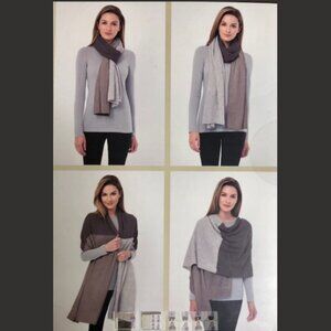 Celeste Wool Cashmere Oversized Scarf